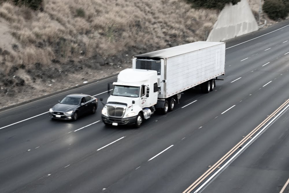 San Jacinto County, TX – Two Trucks Collide on US-59 near Exit 453A